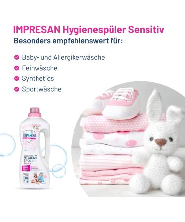 IMPRESAN Hygiene Rinse Sensitive - Unscented 3L (Pack of 4) | International Shipping Available - Buy Online on GoSupps.com