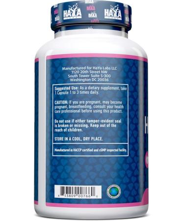 Haya Labs Hordenine 98 100mg 60 Capsules - Buy Online on GoSupps.com