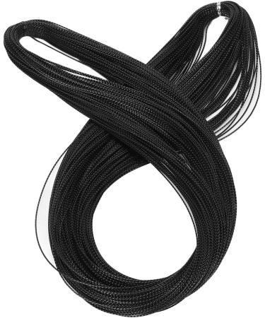Tinsel Hair Extensions Concise Exquisite Beautiful Durable Hair Glitter Convenient Practical for Prom for Fashion Shows for Parties(Bright black) - Buy Online on GoSupps.com