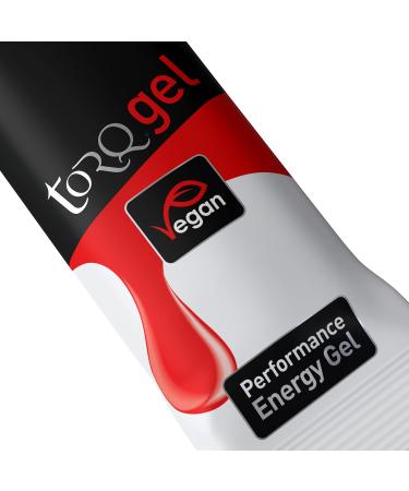 Torq Energy Gel Cherry Bakewell - 30g Carbohydrates - Box of 15 | Ideal for Sports, Cycling, and Running - Buy Online on GoSupps.com
