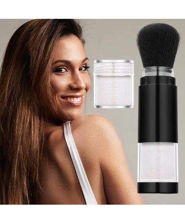 Glitter Face Powder for Women Long-Lasting Glitter Body Powder | Waterproof Shimmer Powder for Lips Cheeks and Eyes Long-Lasting Face Highlighter - Buy Online on GoSupps.com