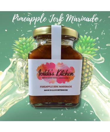 Icildas Kitchen Sauce Chilli-Jam Jelly Pick N Mix | Choose From 5+ Flavours | Pineapple Jerk Marinade Cranberry Scotch Bonnet Sorrel Ginger Pineapple Mincemeat - Pack of 3 - Buy Online on GoSupps.com