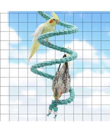 150cm Extra Long Bird Rope Swing Toys - Climbing Accessories for Parrots Lovebirds & Budgies - Buy Online on GoSupps.com
