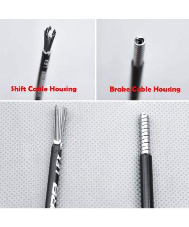 Farbetter 50ft Bicycle Brake & Shifter Cable Housing Kit with 80 PCS Caps - Buy Online on GoSupps.com