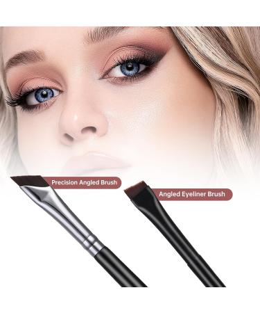 Xumann 6pc Angled Eyebrow & Eyeliner Brush Set - Buy Online on GoSupps.com