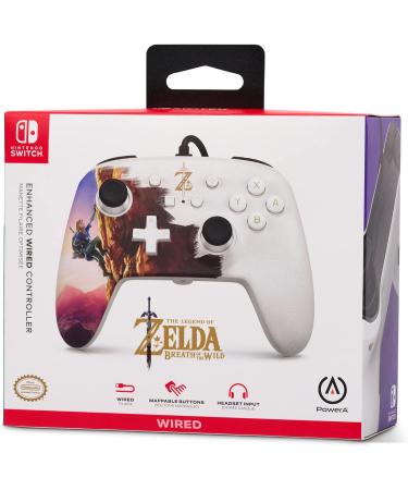 PowerA Enhanced Wired Controller for Nintendo Switch - Hero's Ascent - Buy Online on GoSupps.com