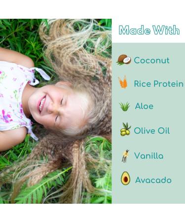 Lane & Co. Kids & Babies Conditioning Detangler Spray - Vegan Leave In Conditioner for Smoothing & Detangling - Child-Safe Natural Hair Care - 8oz Bottle - Buy Online on GoSupps.com