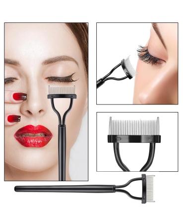 4 Piece Eyelash Set with Eyebrow Brush & Comb - Reusable Eyelash Separator for Perfect Eyebrows & Lashes | International Shipping - Buy Online on GoSupps.com