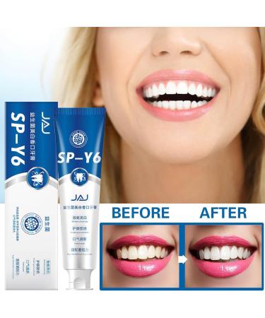 SP-Y6 Probiotic Whitening Toothpaste - Brightening Stain Removal & Fresh Breath (3 Pieces) - Buy Online on GoSupps.com