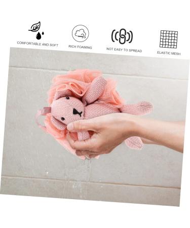 POPETPOP 1pc Cartoon Bath Ball Back Scrubber Sponge Exfoliating Body Scrunchie Body Washer Cleaner Body Sponge Scrubber Bath Sponges for Shower Baby Tubs The Bath Child Cotton Fabric Mesh - Buy Online on GoSupps.com