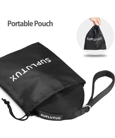 Suplutux 15m Dog Leash - Durable Training Line with D-Carabiner & Cushion Handle | Ideal for Large & Small Dogs | Includes Storage Bags - Buy Online on GoSupps.com