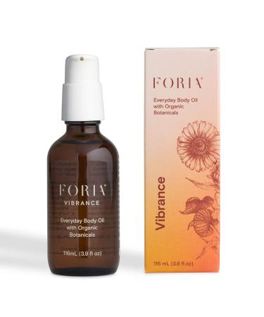 FORIA Everyday Body Oil - Organic Herbal Hydration for Radiant Skin - 3.9 Fl Oz