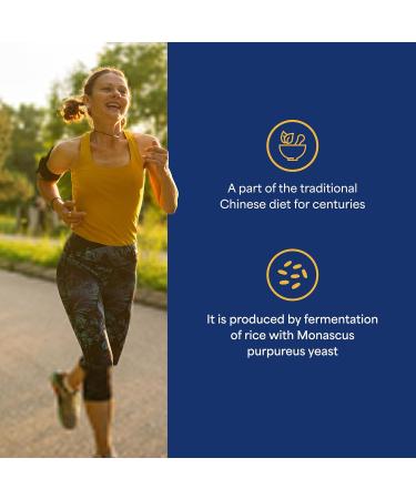 Puritans Pride Doctors Trust Red Yeast Rice 60mg with Policosanol Dietary Supplement 60 Rapid Release Capsules - Buy Online on GoSupps.com