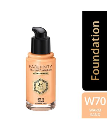 Max Factor Face Finity All Day Flawless 3 In 1 Foundation 070 - Long-Lasting Full Coverage Makeup for Flawless Skin | Shop Internationally - Buy Online on GoSupps.com
