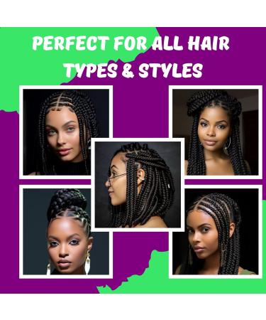 Black Queen Hair Oil Sheen Spray for Locs Dreadlocks Twists Braids Cornrows 4C Hair - Moisturizing Refreshing - Made in the USA (pack of 2 2 oz) - Buy Online on GoSupps.com
