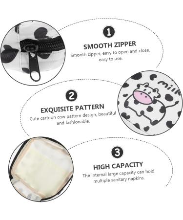 Healeeved Set of 4 Leather Storage Bags for Women's Hygiene & Organization | Tampon Bandage Breastfeeding Inserts & Underwear Organizer - Buy Online on GoSupps.com