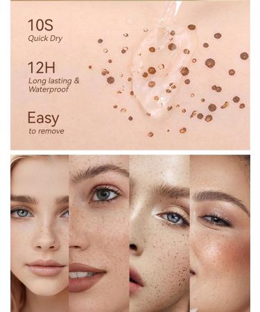 Freckle Pen Face Freckle Makeup Pencil - Natural Long Lasting Quick Drying (2) - Buy Online on GoSupps.com