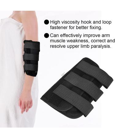 Elbow Brace for Tendonitis & Tennis | Comfortable Night Sleep Support | Adjustable Stabilizer with Steel Plates | Unisex Elbow Splint (S - Buy Online on GoSupps.com