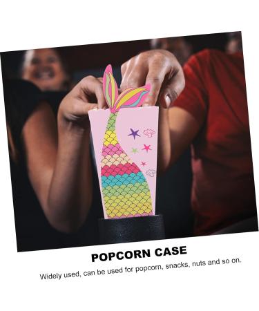 Mobestech 72 Pcs Mermaid Popcorn Box Popcorn Paper Bags Mermaid Goodie Bag Wedding Gift Bag Kid Gifts Infant Gift Mermaid Candy Bag Mermaid Gift Bag Candy Bags Dessert Box Disposable Baby 1 count (Pack of 1) Pinkx3pcs - Buy Online on GoSupps.com