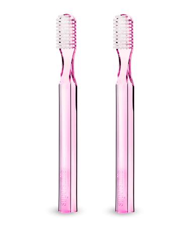 Supersmile New Generation 45 Patented Toothbrush Pink 1 Count(Pack of 2)