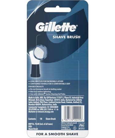 Buy Gillette Shaving Brush - Premium Quality for a Perfect Shave | International Shipping Available - Buy Online on GoSupps.com