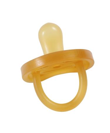 Sweetie Rubber Pacifier | Heart Shape | Natural Rubber | Symmetrical Nipple | Size 6-12 Medium | 1 Count - Buy Online on GoSupps.com