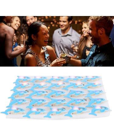 LED Light Enamel Shine Badge Pin for Holiday Decoration - Practical & Easy to Wear for Wedding & Evening Events - Buy Online on GoSupps.com