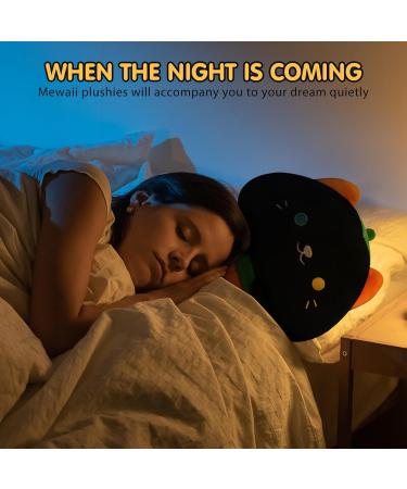 Mewaii 8 Soft Pumpkin Cat Mushroom Pillow Stuffed Animal Plush - Cuddly Cat Toy for Kids (8 Inch) - Buy Online on GoSupps.com