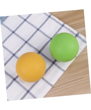 Garneck 2pcs Green Yoga Massage Balls - Foot Fascia Relief & Fitness Tool - Buy Online on GoSupps.com