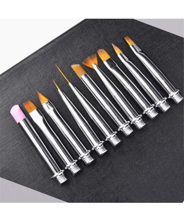 CHAWHO Nail Design Pens - 10pcs Premium Nail Art Brushes for Creative Detailing & Painting - International Shipping Available - Buy Online on GoSupps.com