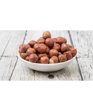 Farm Fresh Nuts Oregon Hazelnuts - Whole Shelled Raw Filberts (2 lb) | All Natural, Unsalted & Super Crunchy - Buy Online on GoSupps.com