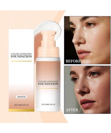 Magic Color Changing Foundation Lightweight 30ml Corme CC Color Hydrating Foundation Skin Concealer Foundation Long Lasting Wear Daily Use - Buy Online on GoSupps.com