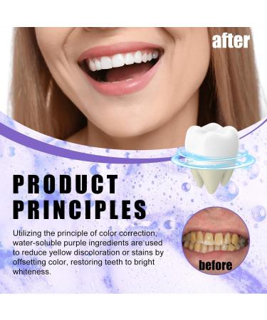 Lila Toothpaste for White Teeth - Purple Tooth Whitening Paste 60g (2-Pack) | Fresh Breath & Stain Removal - Buy Online on GoSupps.com