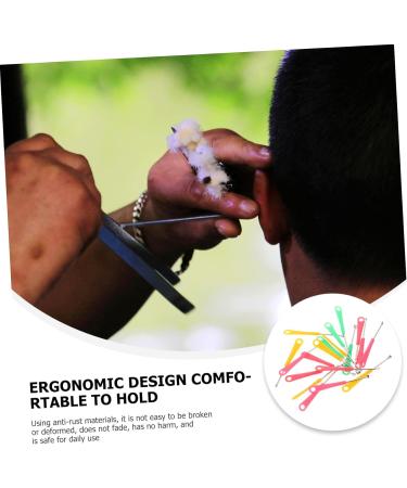 KOMBIUDA 200pcs Ear Cleaning Sticks Spiral Ear Cleaner Kit Ear Wax Removal Tools Material Safe for Daily Use for Family Friends - Buy Online on GoSupps.com