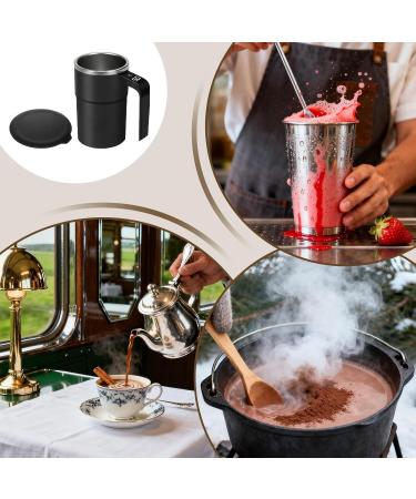 Caf Avec M lange Automatique | 380ml Accessoire De Boisson Original Avec M lange Automatique - Caf Avec M lange Automatique Pour Boissons Cacao Pour Femmes Hommes Maison Cuisine Anniversaire Noir - Buy Online on GoSupps.com