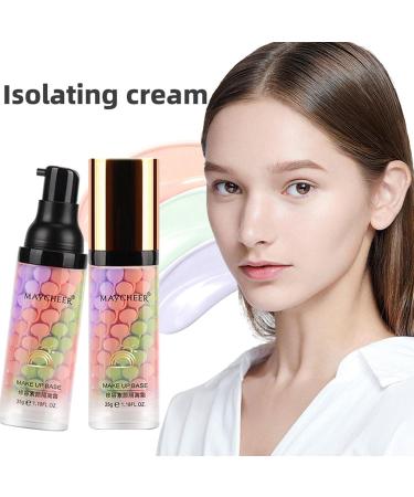  JPSDOWS Colour | Face Makeup Base Primer with Natural Formula Excellent Miscible Concealer and Moisturizing Effect for Oil and All Skin Types - Buy Online on GoSupps.com