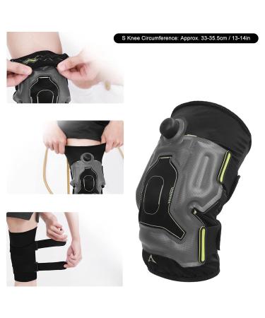 Inflated Knee Compression Brace - Enhance Support & Stability for Sports | S Size - Buy Online on GoSupps.com