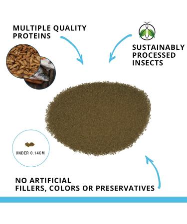 Fluval Bug Bites Tropical Fish Food 1.6 oz - Small Granules for Small to Medium Fish - Buy Online on GoSupps.com
