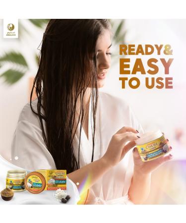 Hair Treatment Mask with Chebe Powder & Shea Butter - 7 oz | Best Hair Growth Solution for Damaged Hair - Buy Online on GoSupps.com