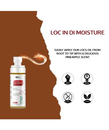 Locs Vegan Oil Spray Natural & Vegan Haircare Solution - Buy Online on GoSupps.com