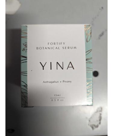 YINA Fortify Botanical Serum | Astragalus & Peony | Sustainable Cruelty-Free Clean Skincare | 0.5 fl oz | International Shipping Available - Buy Online on GoSupps.com
