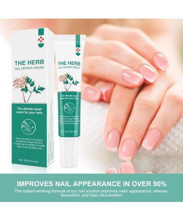 Maximum Strength Nail Repair Cream - Treat Toenail Fungus, Repair Damage & Discoloration, Restore Healthy Nails - Buy Online on GoSupps.com