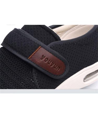 Men's Diabetic Wide Fit Memory Foam Slippers - Black - Perfect Gift for Healthier Feet - Buy Online on GoSupps.com