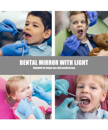 ARTIBETTER 2 St ck Mundspiegel mit LED-Licht Antibeschlag Zahnspiegel f r perfekte Zahnpflege Ideal f r internationale Kunden - Buy Online on GoSupps.com