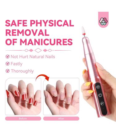 Saviland Electric Nail Drill Kit - Rechargeable 26000RPM Cordless with 12 Drill Bits and Accessories for Acrylic Nails - Perfect for Manicure, Pedicure & Nail Art - Buy Online on GoSupps.com