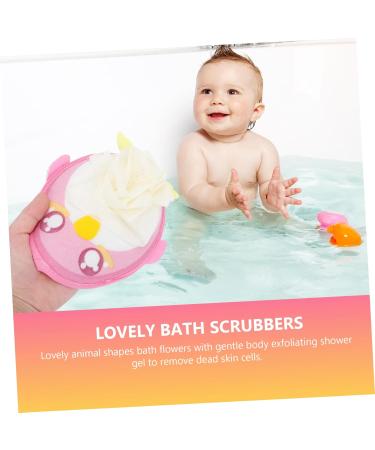 FOMIYES 3pcs Cartoon Bath Towels & Shower Balls - Foaming Bath Tools for Relaxation - Buy Online on GoSupps.com