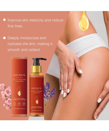 VKaoess Luxury Body Firming Oil Glow Remedy Body Oil Glow Essence for tighter radiant skin firming and hydrating body serum lightweight dry serum improves skin elasticity 5 bottles - Buy Online on GoSupps.com
