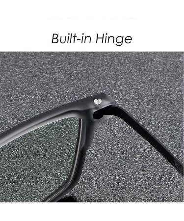 TR Titanium Reading Glasses for Men & Women - Lightweight Blue Light Blocking Eyeglasses 1.5x - Flexible & Stylish - Buy Online on GoSupps.com