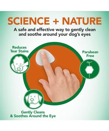 Buy Vets Best Dog Eye Wipes - 100 Pieces | Gentle Care for Your Dog's Eyes | International Shipping Available - Buy Online on GoSupps.com