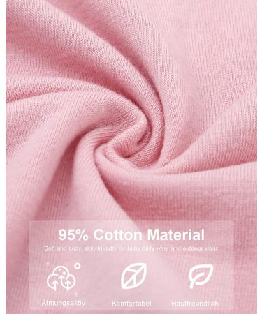 ZOEREA Baby Girl Leopard Sweatshirt and Harem Pants Set | Spring Fall Outfits 12-18 Months Pink - Buy Online on GoSupps.com